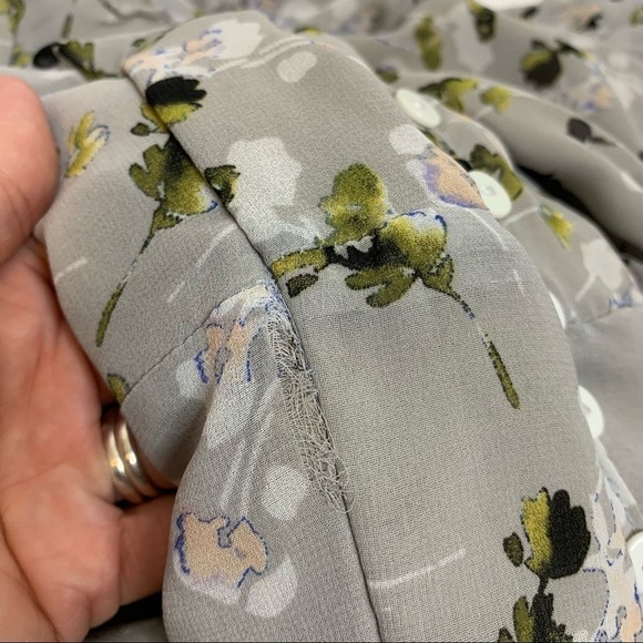 RED Valentino Cottagecore Microfloral Dress 825 - Picture 13 of 14